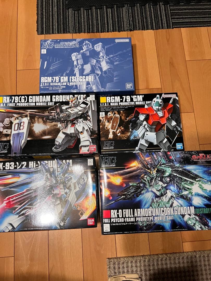 HG ガンプラ 1/144 5点セット