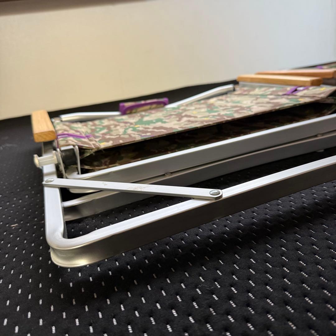 【美品】Coleman コンパクトフォールディングチェア　カモフラージュ　2脚