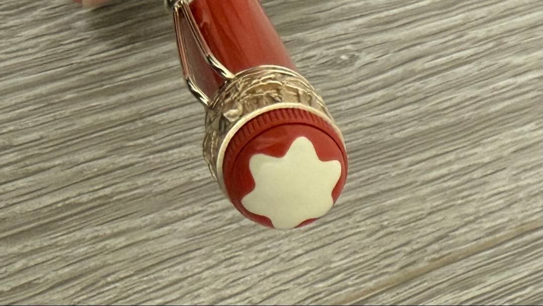 モンブラン ヘリテイジコレクション ルージュエノワール ボールペン スパイダー