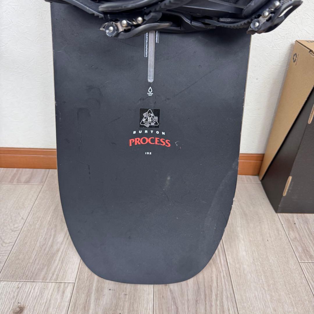 BURTON PROCESS スノーボード 152cm CARTEL Mサイズ