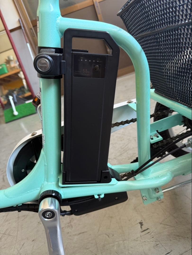 【大人・老人用】 三輪電動自転車ミムゴ グリーン YEBISUみなみ