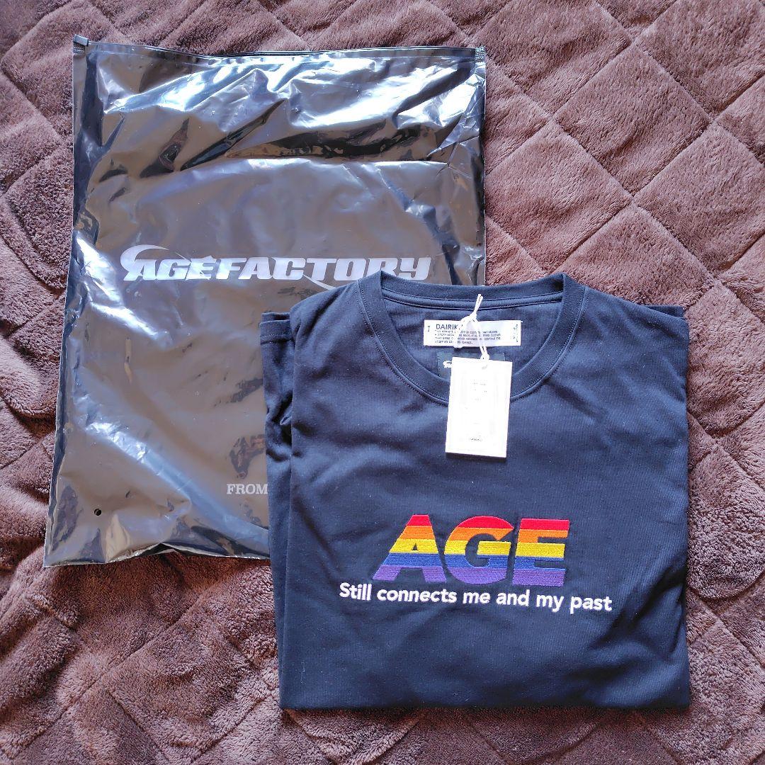 ミュージシャン Age Factory DAIRIKU \"AGE\" Layered TEE