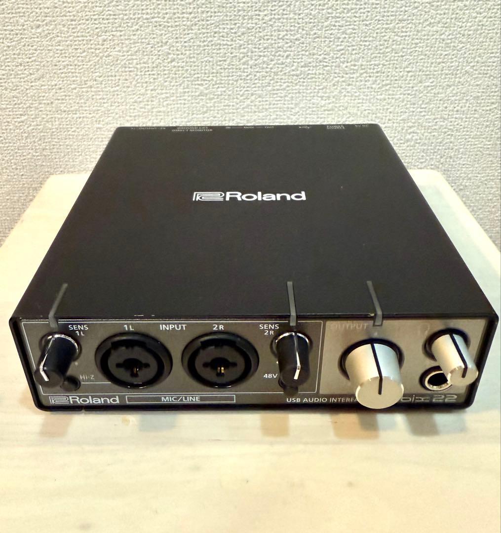【美品】Roland Rubix 22 オーディオインターフェース