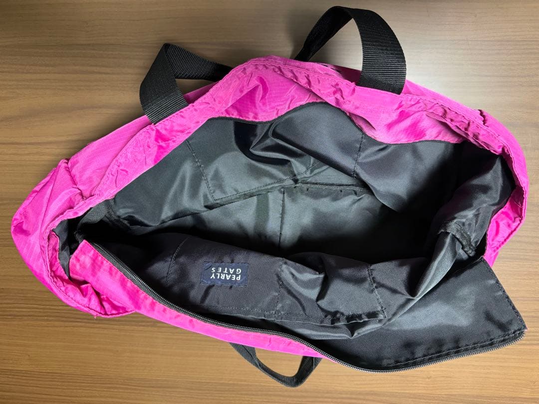 PEARLY GATES ピンクロッカーバッグ