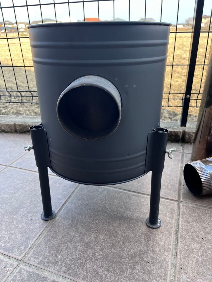 ホンマ製作所 　薪ストーブAPSー48DX ブラックエディション　ステンレス