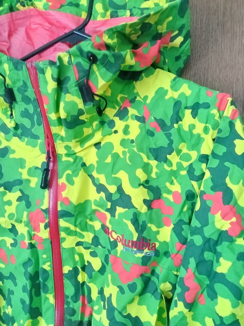 【激レアL・収納袋付】常吉×コロンビア PFG 限定コラボジャケット ※超美品