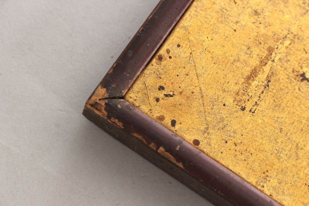 No4649 扁額装　亀井南冥(魯.道載) 三字書　紙本　書道　古美術　送料無料