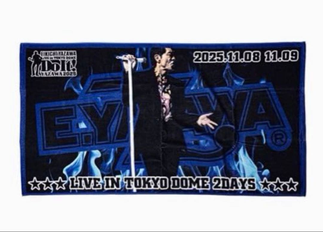 矢沢永吉Do It!YAZAWA2025 東京ドーム限定 スペシャルビーチタオル