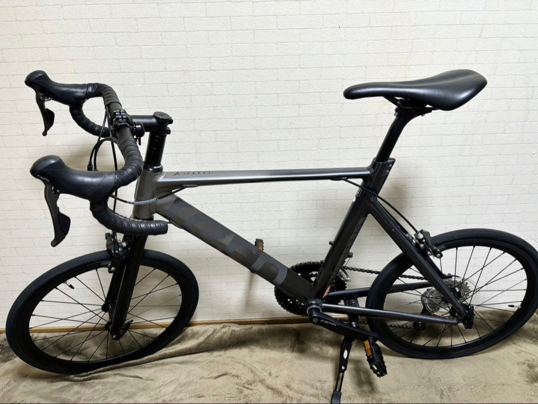 ミニベロロードバイク　turn surge ターンサージュ フェージングメタル