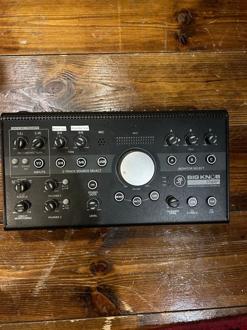 配信機器・PA機器・レコーディング機器 Mackie big knob