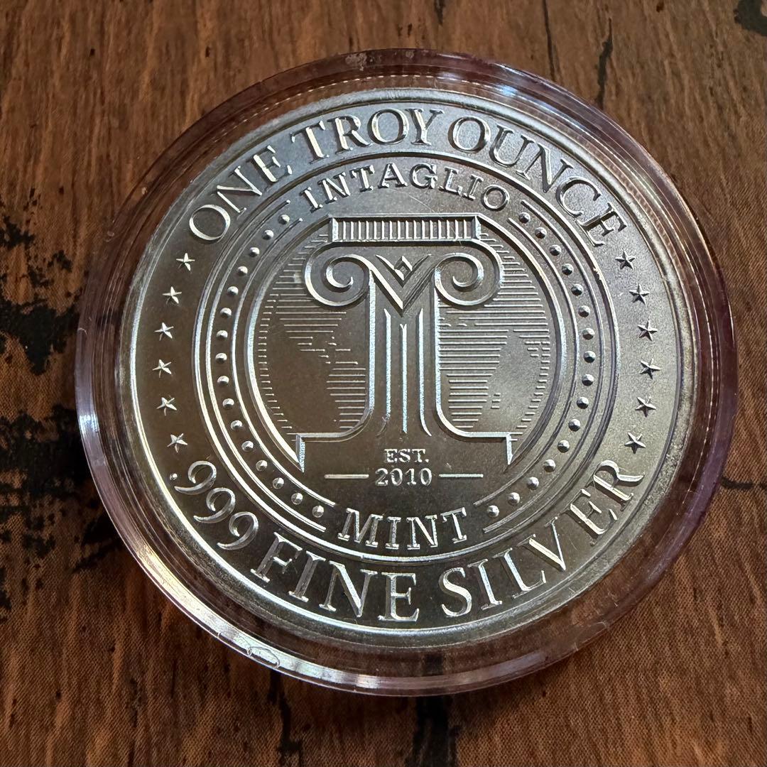 レア☆Intaglio mint 純銀 キャット 銀貨 猫 バレリーナ