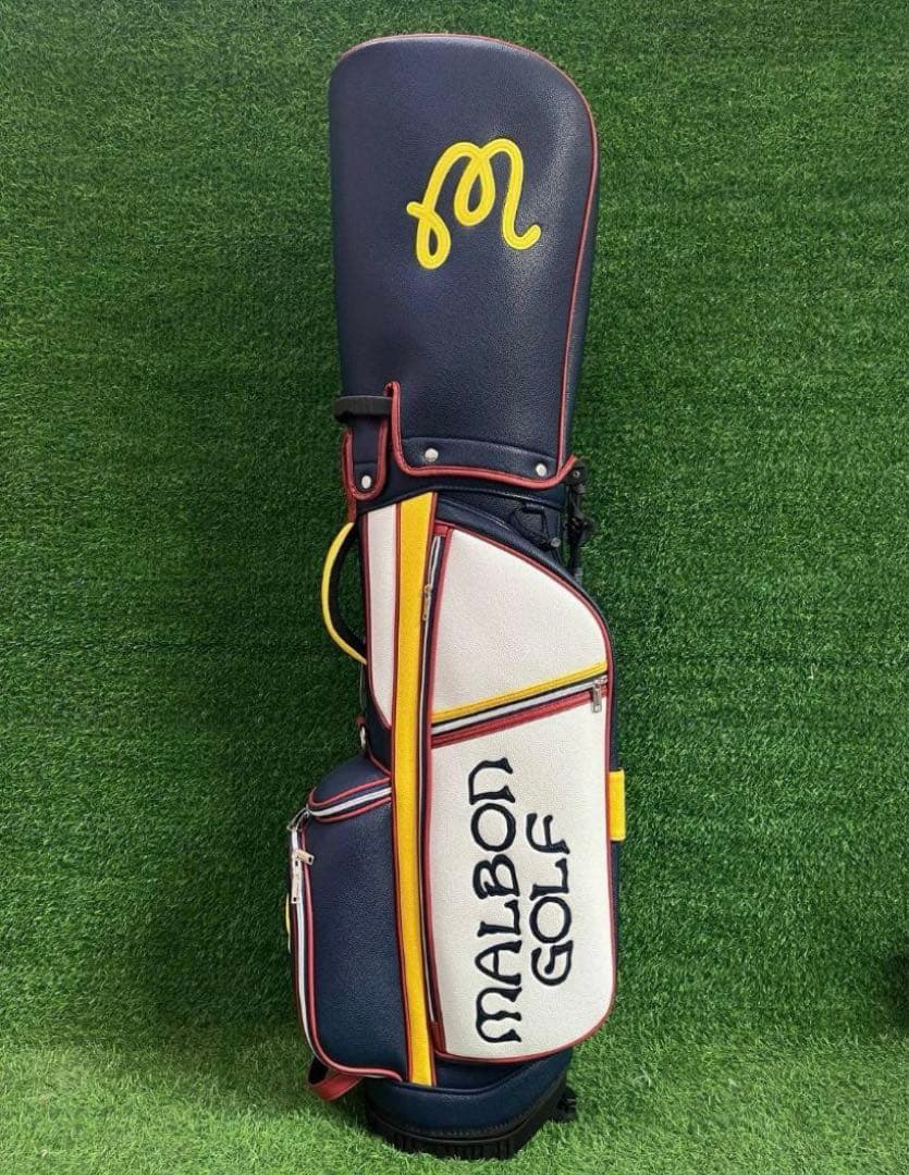 マルボン MALBON GOLF キャディバッグ スタンド付き
