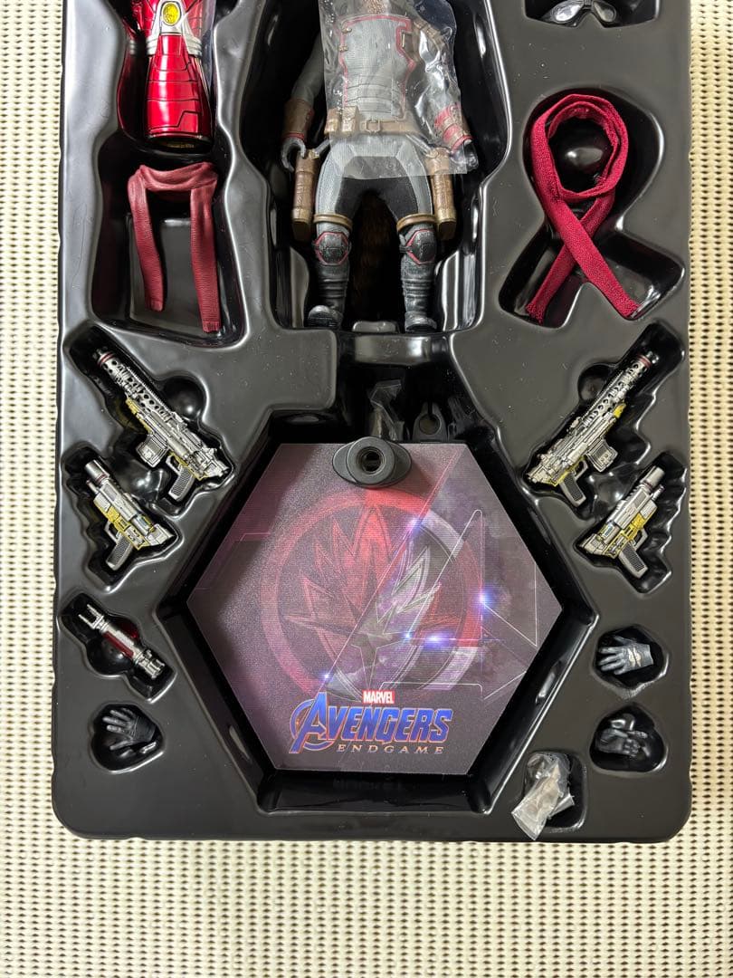 エンドゲーム　ガーディアンズオブギャラクシー　ロケット　ホットトイズ