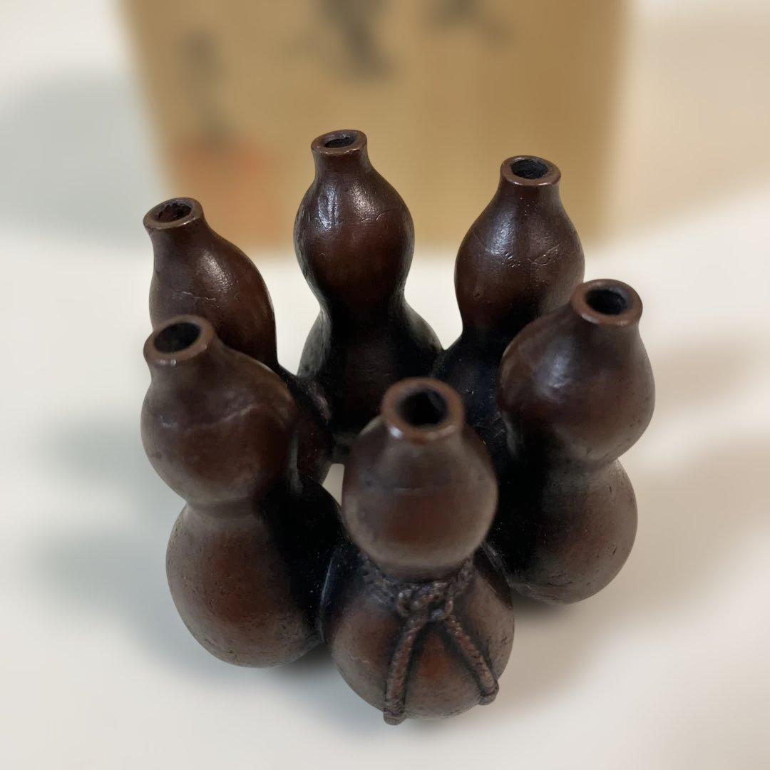 茶道具 蓋置 呂舟造 共箱