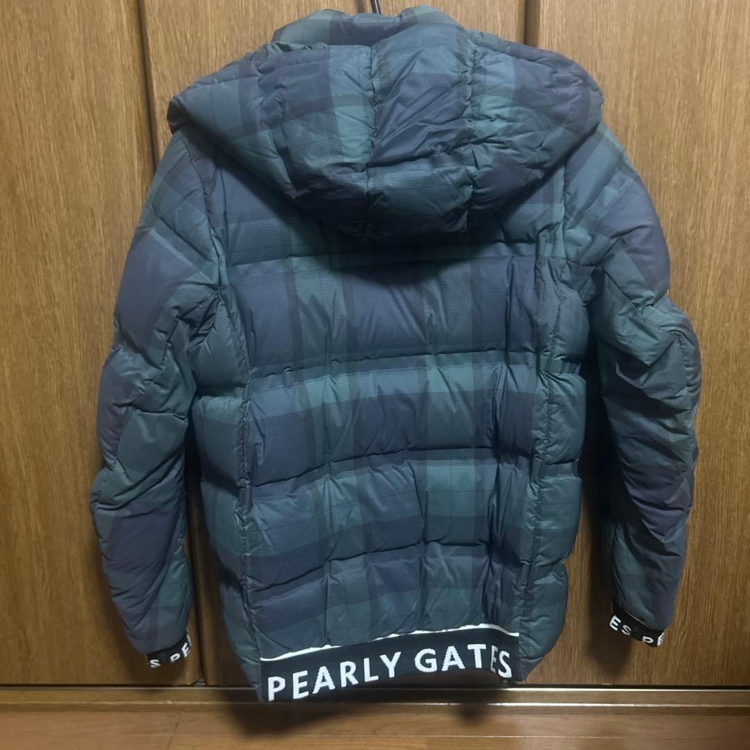 PEARLY GATES チェック柄ダウンジャケット サイズ0