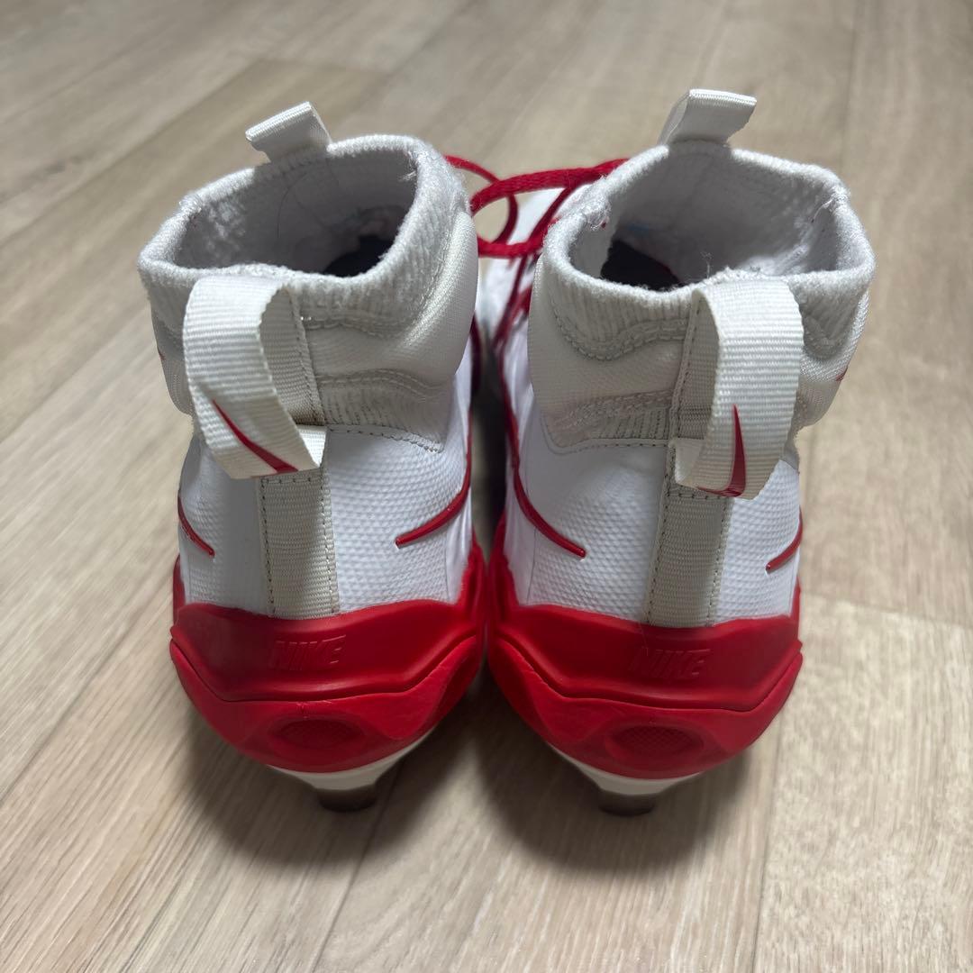 ナイキ 野球スパイク アルファハラチNXT ホワイト×レッド 26.0cm