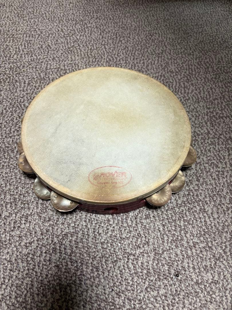 GROVER タンバリンcustam dry silverケース付き