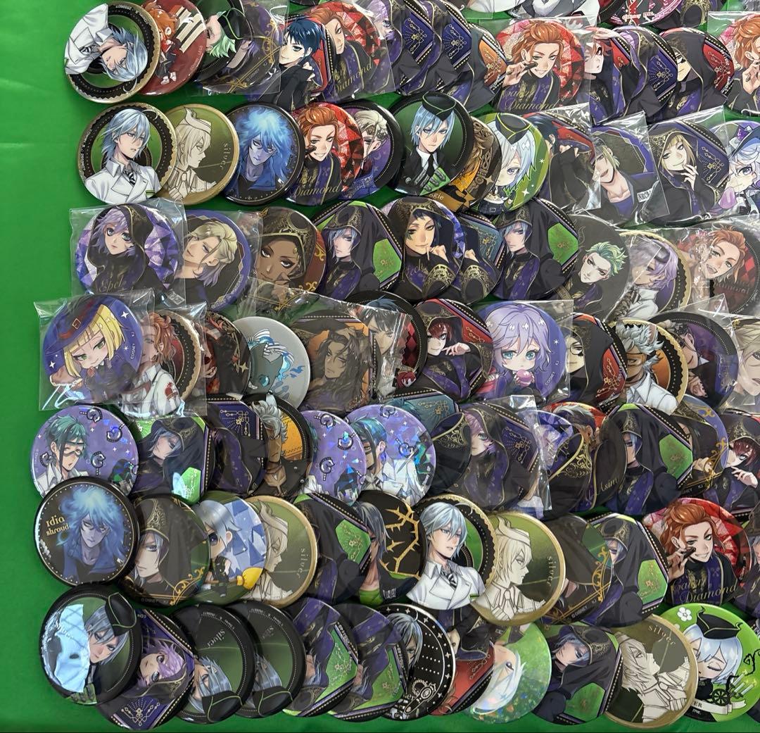 ※ジャンク品 ツイステ 缶バッジ 大量まとめ売り