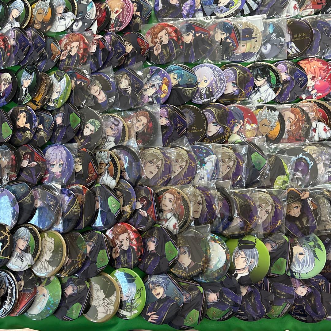 ※ジャンク品 ツイステ 缶バッジ 大量まとめ売り