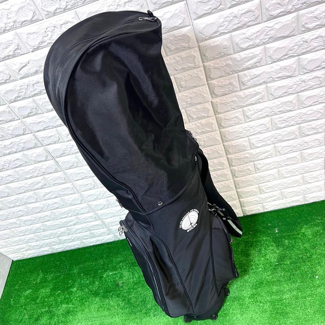 希少 美品　BOLSA Mizuno キャディーバッグ　黒　軽量
