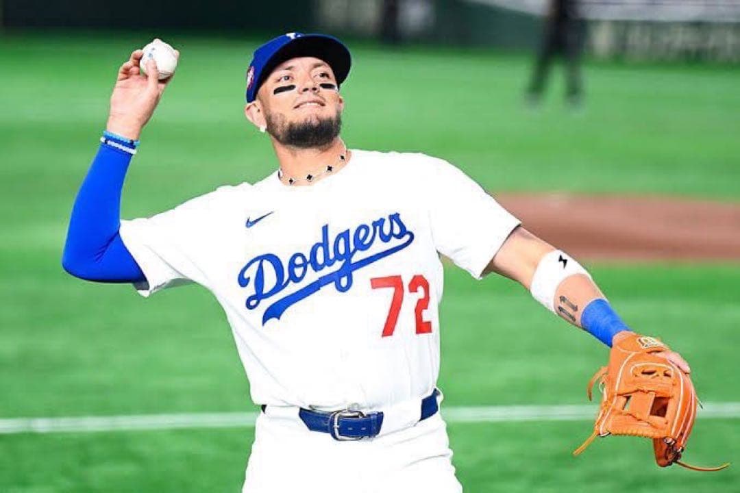 2025東京シリーズ限定ドジャース　ミゲル・ロハス選手オーセンティックモデル￼