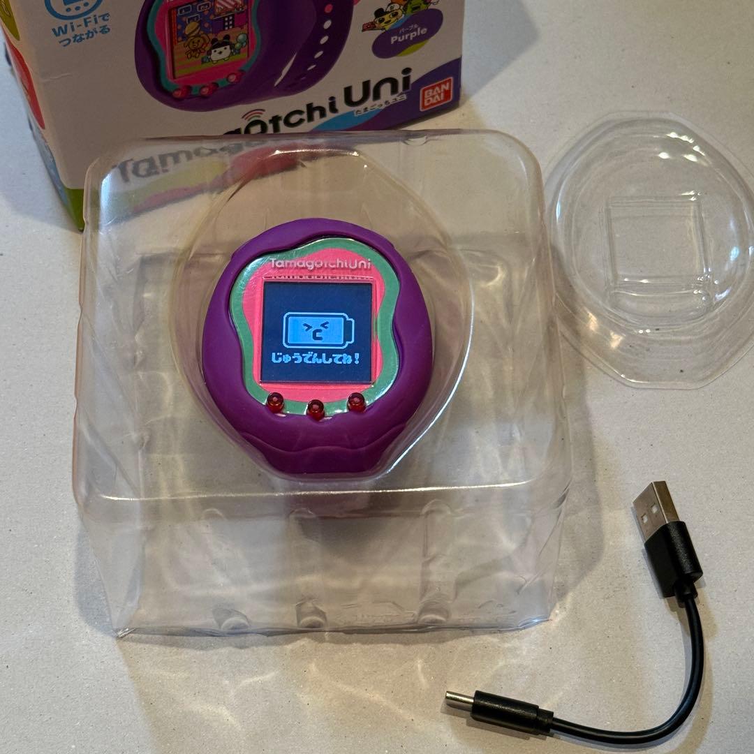 たまごっち　ユニ　tawagotchi uni パープル