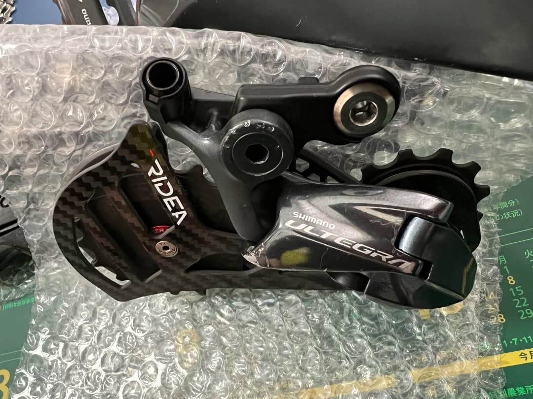 Ultegra R8020 油圧グループセット、Ridea RD6 C38 付き