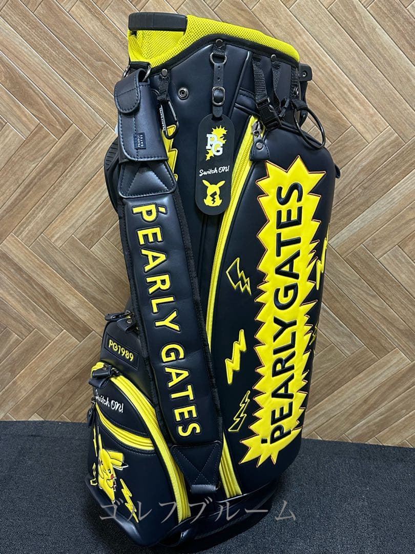 パーリーゲイツ ⚡ポケモン⚡️ピカチュウ⚡スタンド式キャディーバック