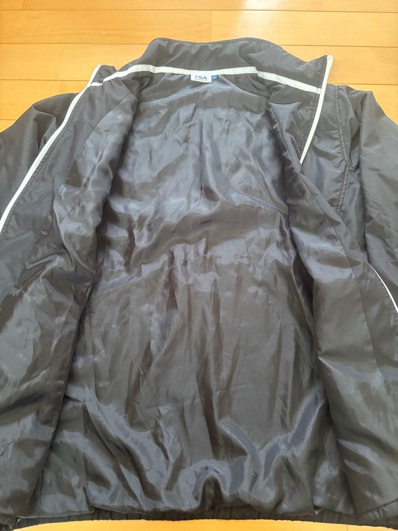 FILA GOLF ブラック　ジャケット　パンツ　セット　LLサイズ