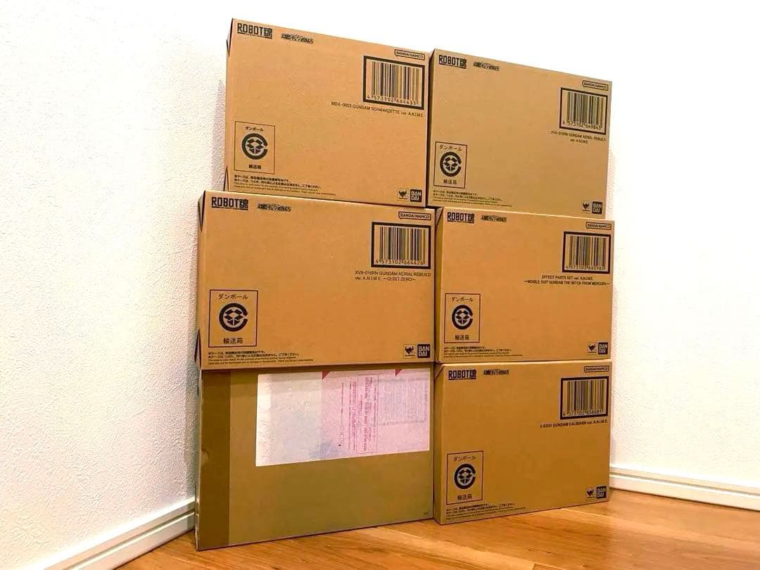 【６点セット】ROBOT魂 水星の魔女セット