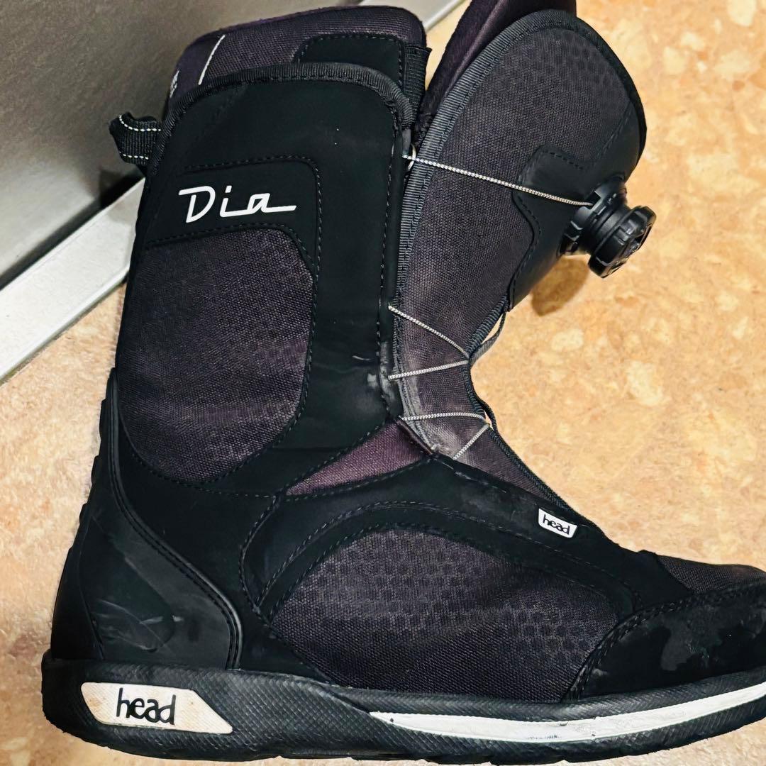 HEAD DIA BOA スノーボードブーツ ブラック　26cm