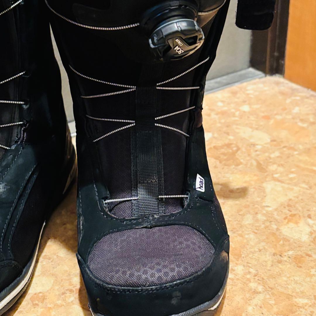 HEAD DIA BOA スノーボードブーツ ブラック　26cm