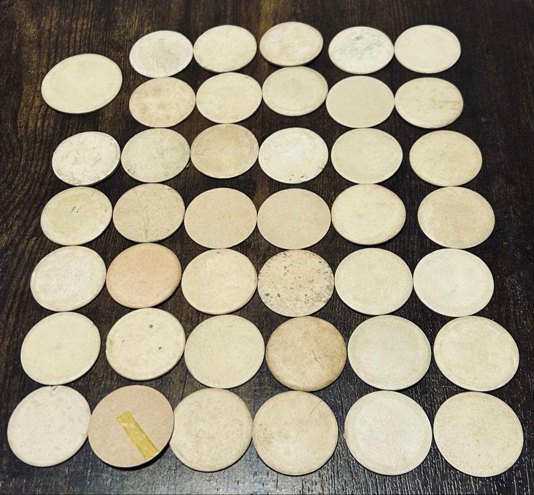 群馬県限定　昭和レトロ　牛乳瓶のフタ　牛乳キャップ　41枚セット