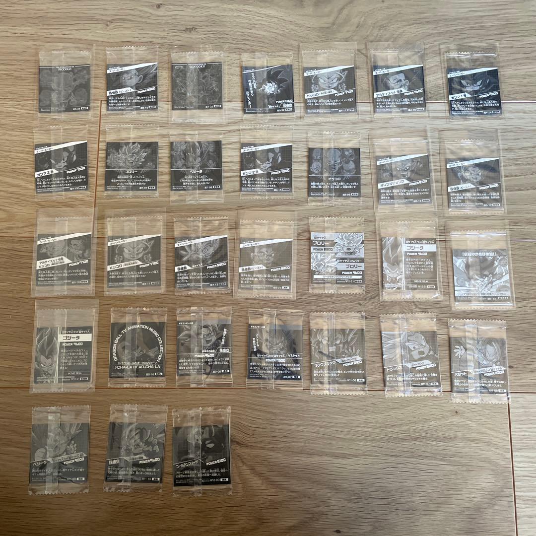 【美品】ドラゴンボールウエハースシール　118枚セット まとめ売り