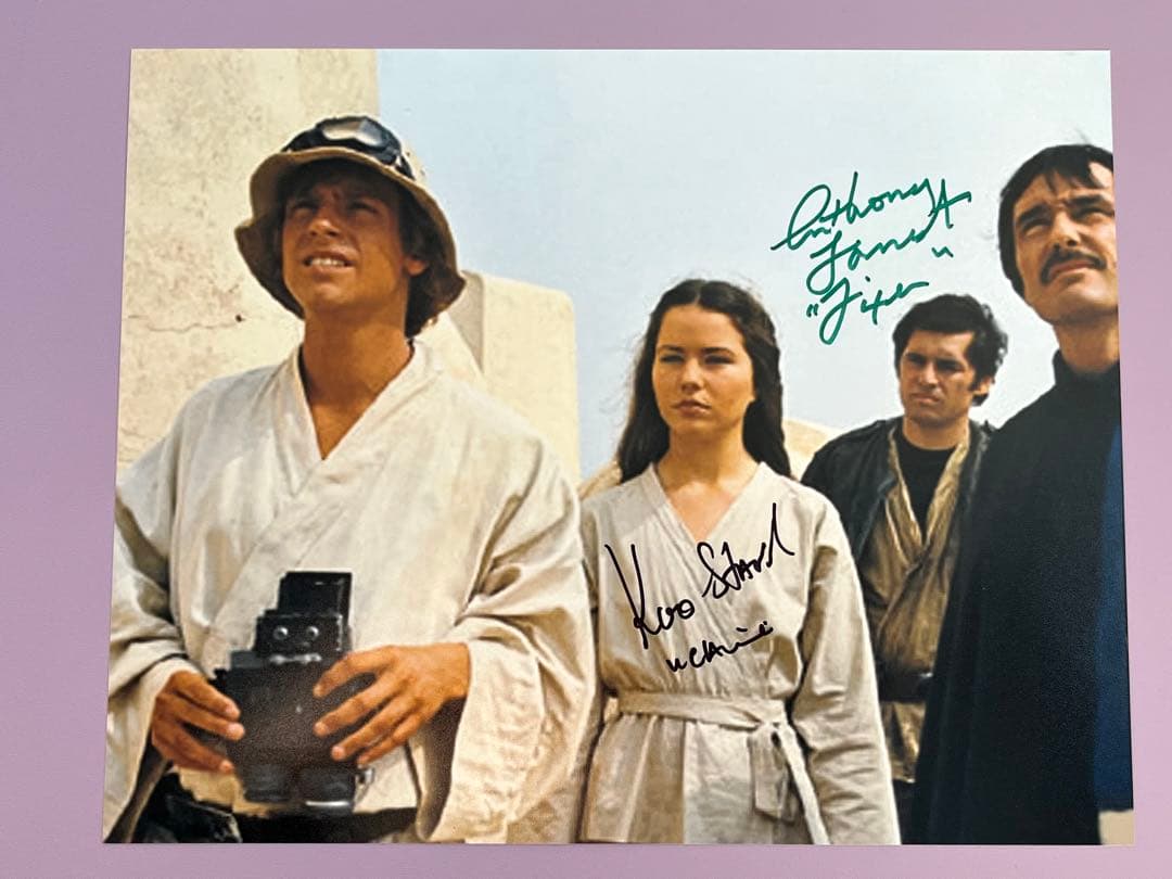 スターウォーズ　直筆サイン　２名　ケイミー　フィクサー