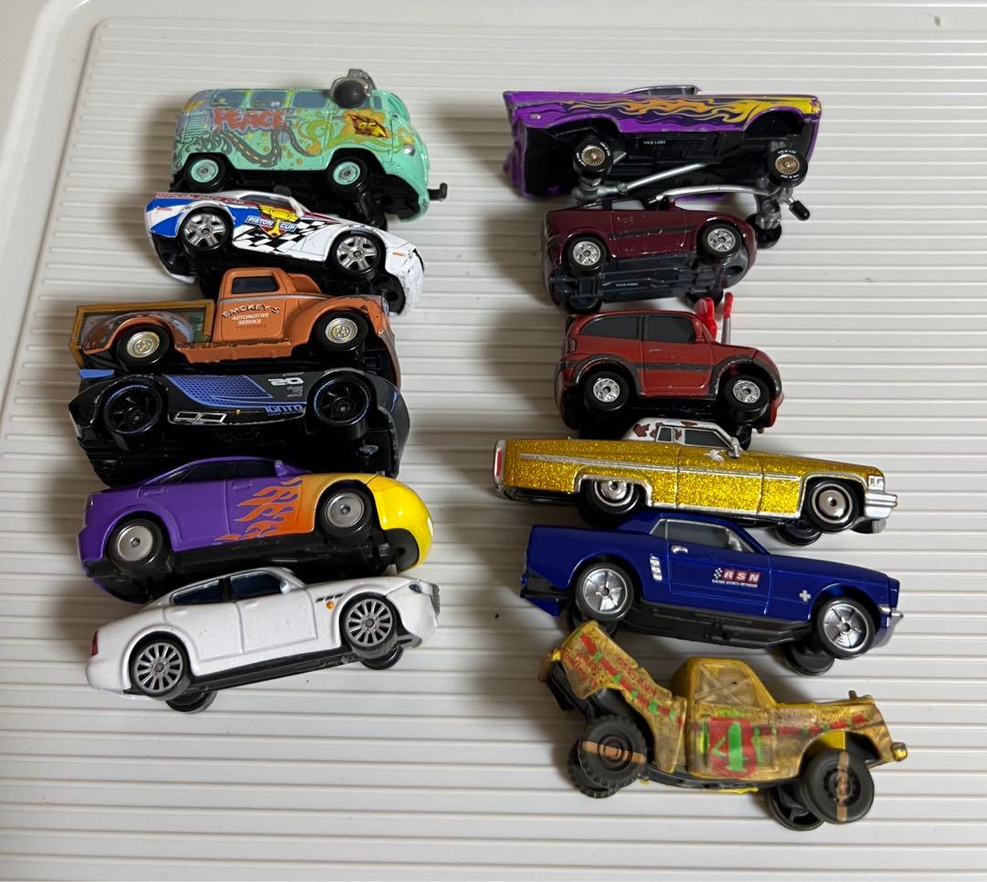 カーズ、ミニカー、マテル（アイチェンジ）、タコ、スモーキー