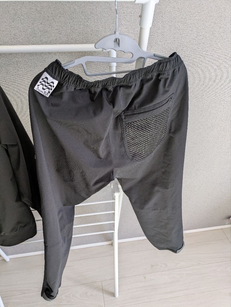 bombr M ブラック フード付きジャージ上下