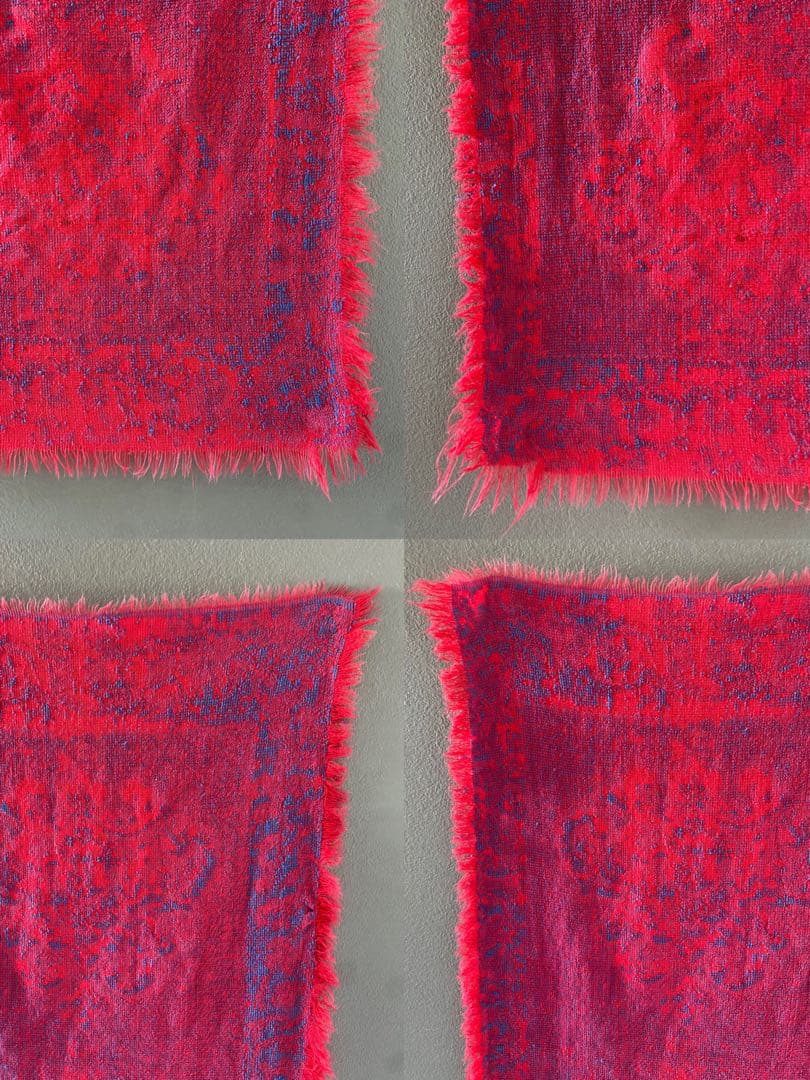 ビンテージ 70s ペイズリー インテリア ハンカチ タオル タペストリー 希少