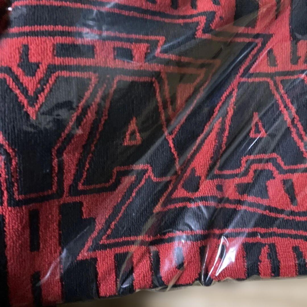 矢沢永吉　未開封　バスマット　ロゴ　ロックンロールハロー　レッド／ブラック