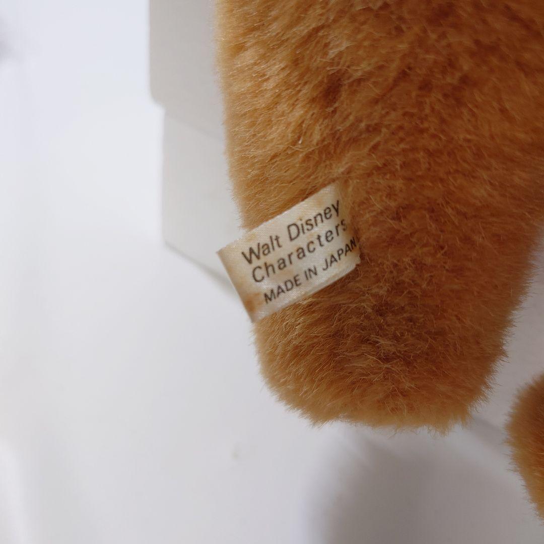 東京ディズニーランド　カントリーベア　白タグ旧デザイン　当時物　日本製ぬいぐるみ