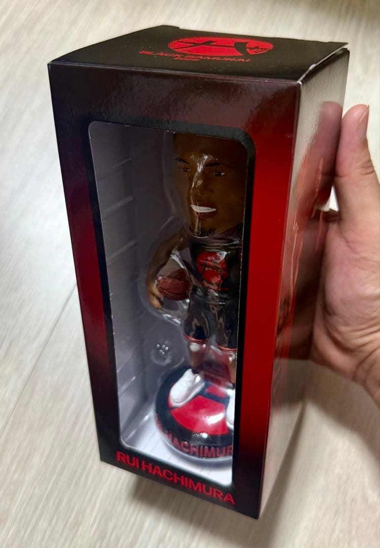 Rui Hachimura ボブルヘッドBLACK SAMURAI 2025