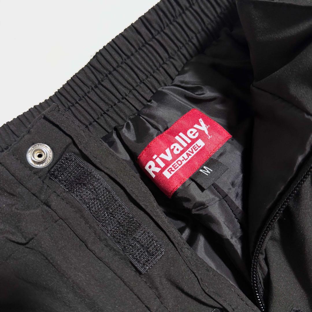 【美品】Rivalley カモ柄 ストレッチウォームスーツ セットアップ 釣り