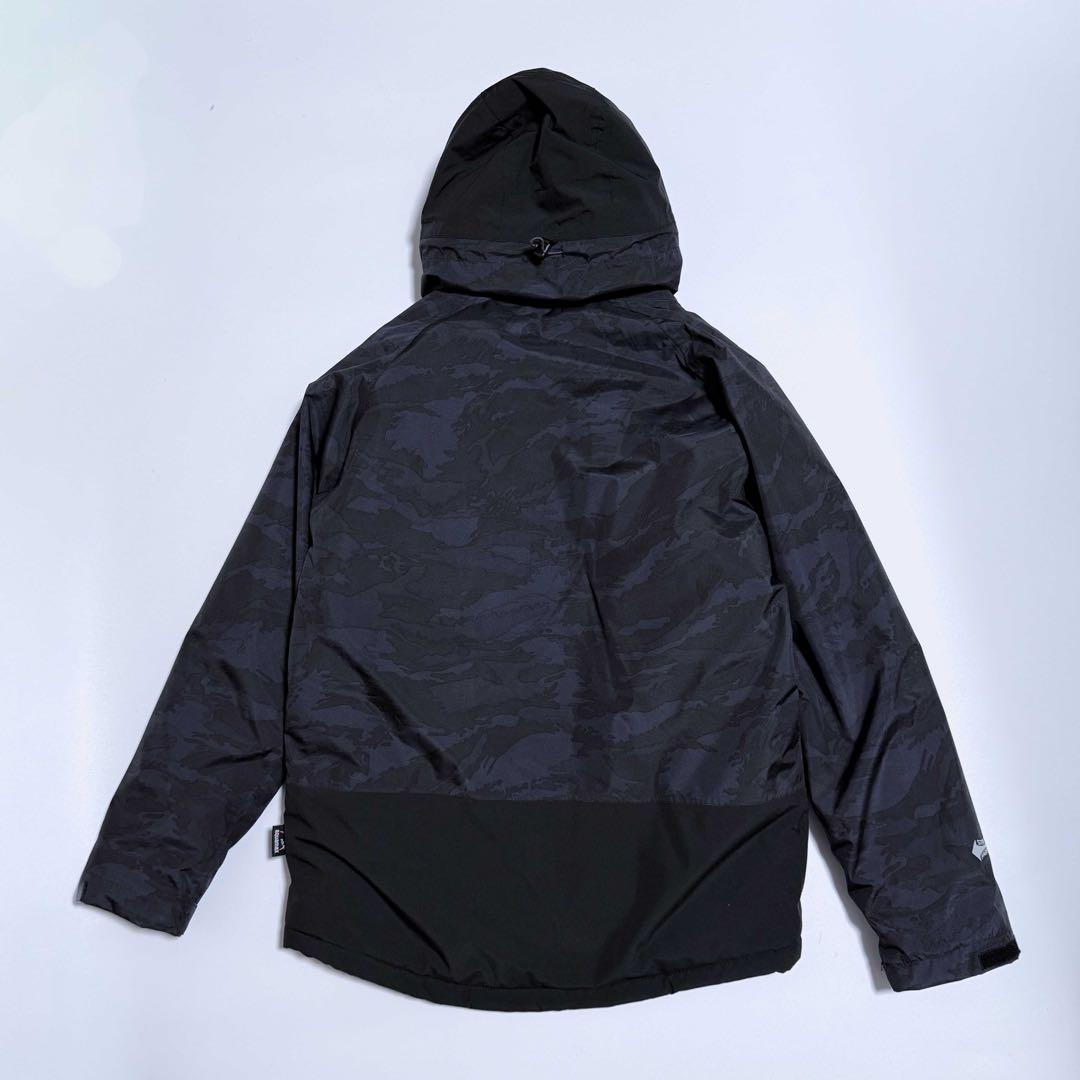 【美品】Rivalley カモ柄 ストレッチウォームスーツ セットアップ 釣り