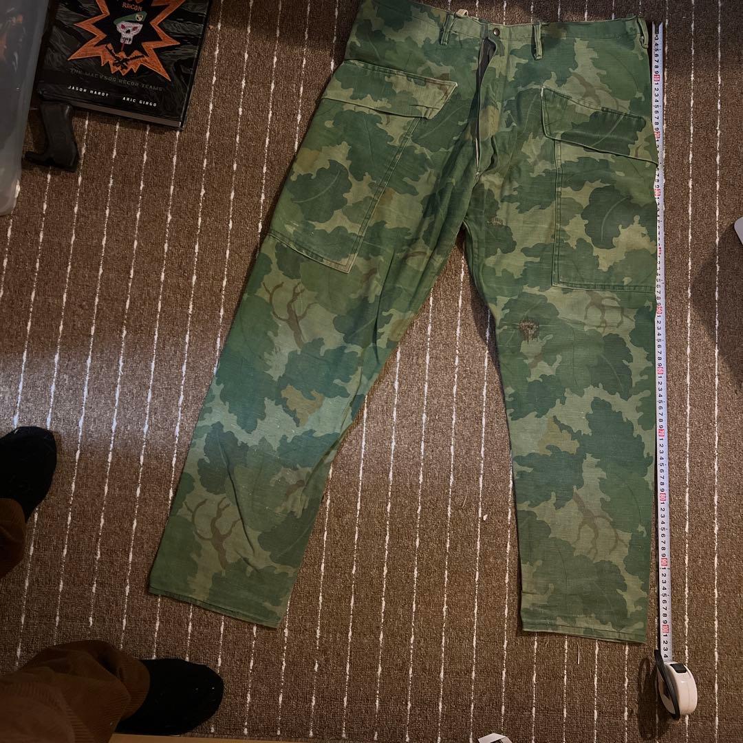 60S ベトナム戦　ミッチェルパターン　ミッチェルカモ　KAMO 迷彩パンツ