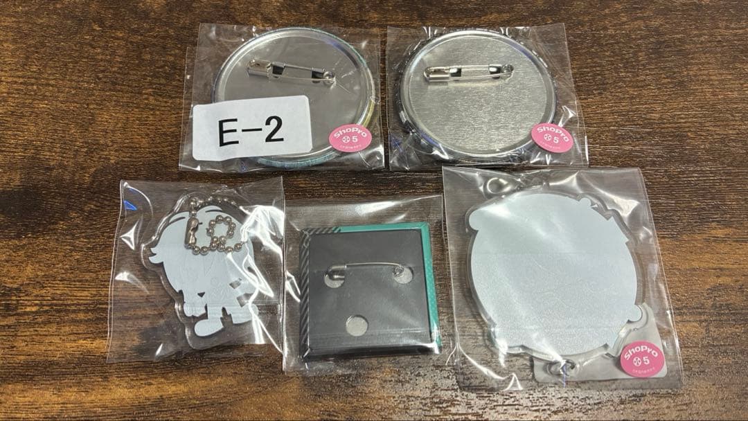 覆面系ノイズ　⭐︎杠花奏　ユズ⭐︎ 缶バッジ　くじ　アクキー　5個セット