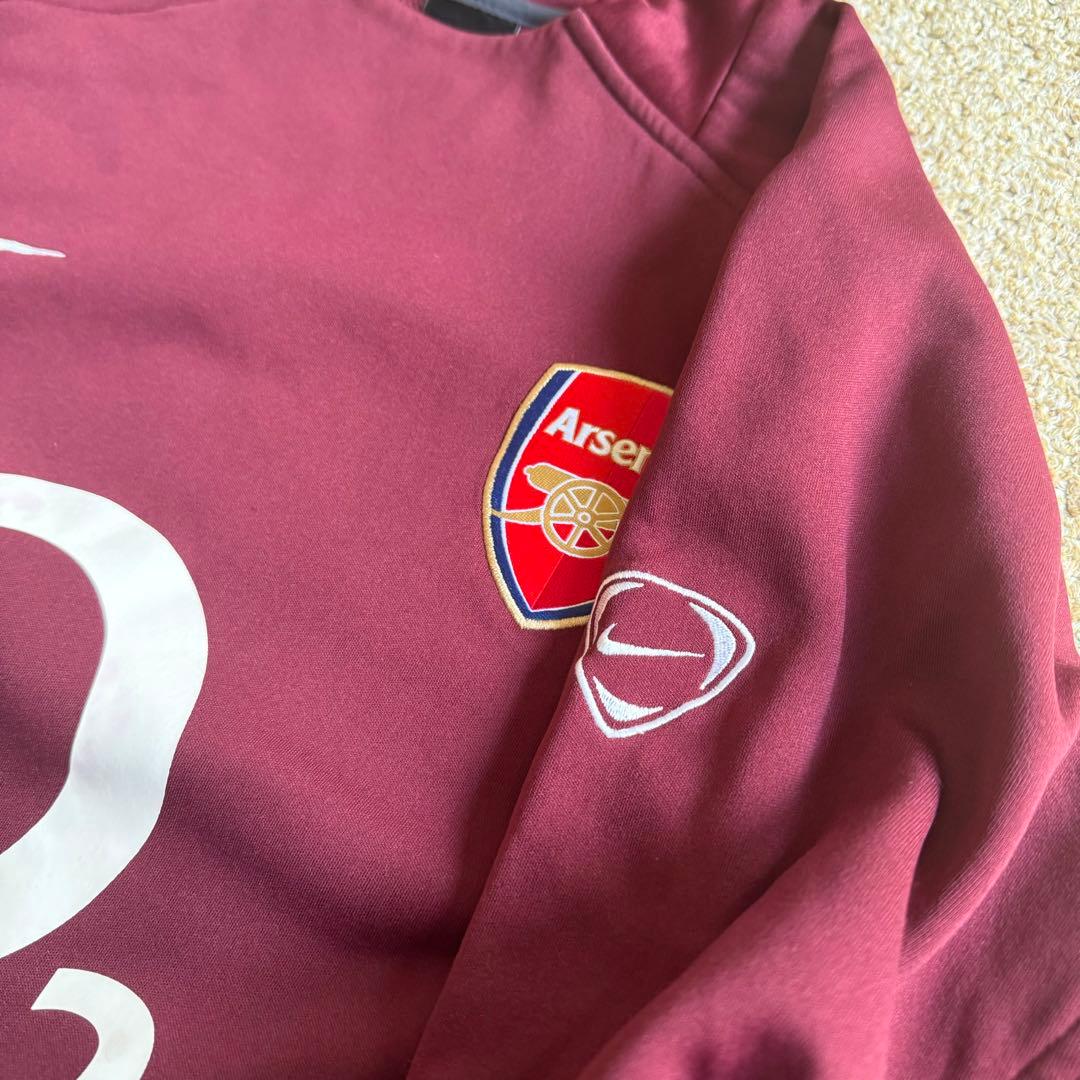 NIKE アーセナル　サーマルスウェット　ユニフォーム　05/06 ハイバリー