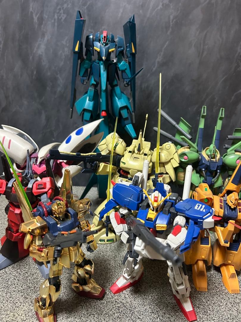 ［クリスマスSALE］［完成品］HG zガンダム　ガンプラ 8機セット