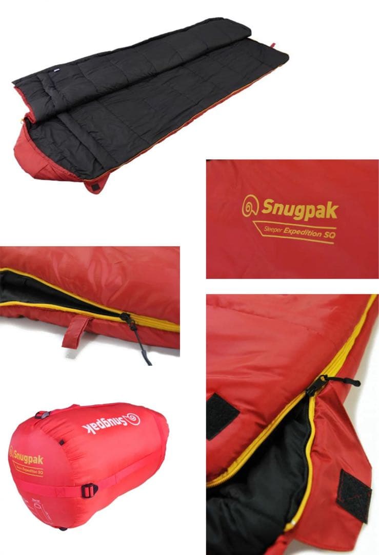 Snugpak スリーパー エクスペディション SQ ベースキャンプ高機能寝袋