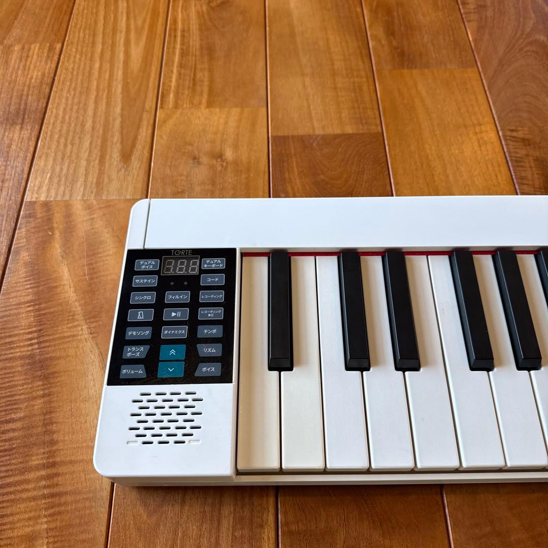 TORTIE 61鍵 ホワイトキーボード　PH-88X 電子ピアノ