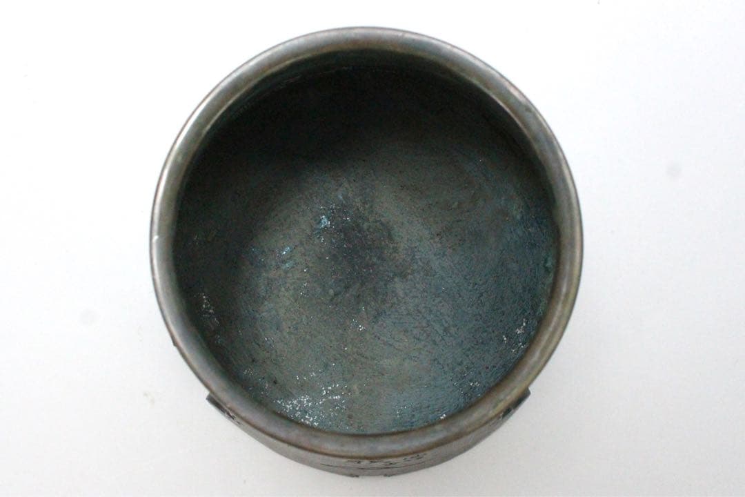 No5075 池坊専明好　御玄猪　薄端　重量3.95kg 池坊専啓箱書　送料無料